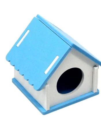 Caseta para mascotas pequeñas 9.5x9.5x10cm.