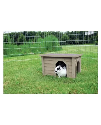 Casita Pequeños Mamíferos gris-verde