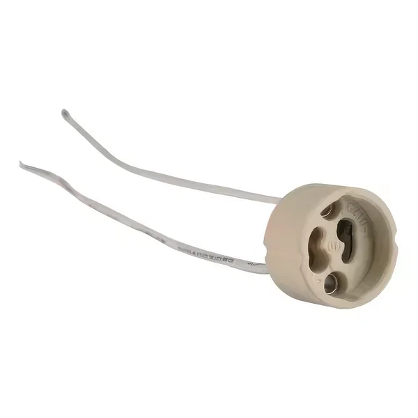 Casquillo portalampara halogenos GU-10