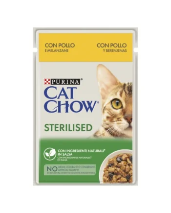 Cat Chow Esterilizado Pollo en Salsa