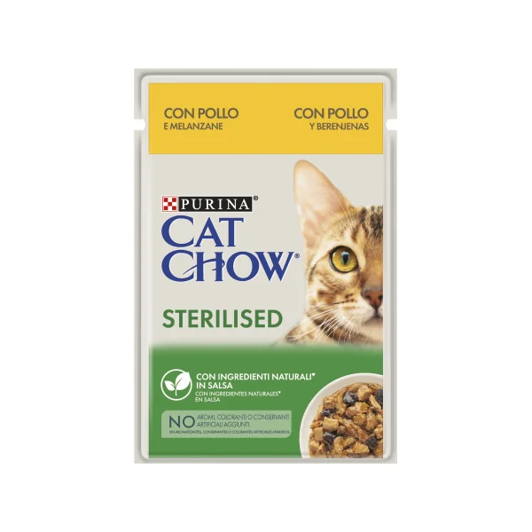 Cat Chow Esterilizado Pollo en Salsa