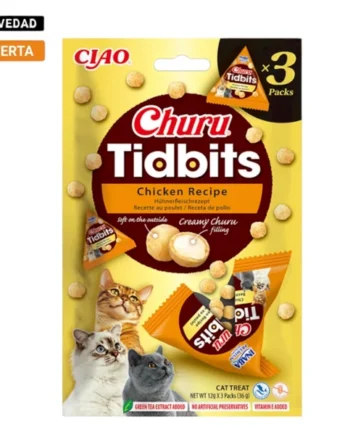 Cat Tidbits Rellenos de Crema para Gatos