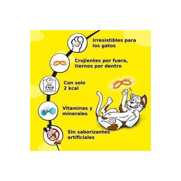 CATISFACTIONS con Buey snacks para gatos