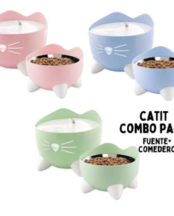Catit - COMBO PACK Fuente + Comedero PIXI