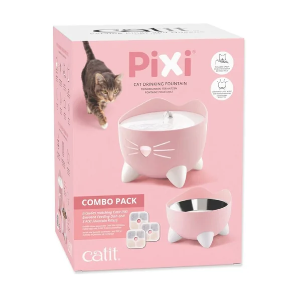 Catit - COMBO PACK Fuente + Comedero PIXI