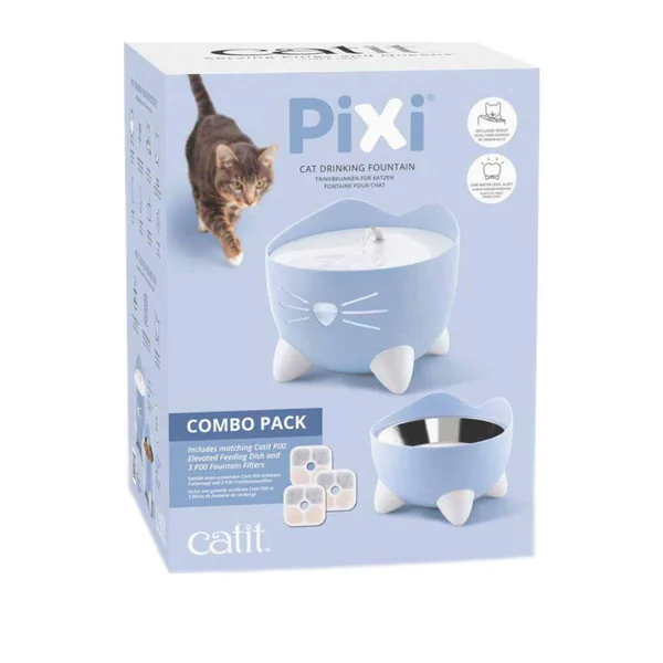 Catit - COMBO PACK Fuente + Comedero PIXI