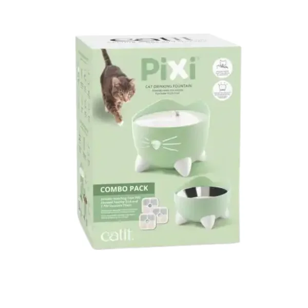 Catit - COMBO PACK Fuente + Comedero PIXI