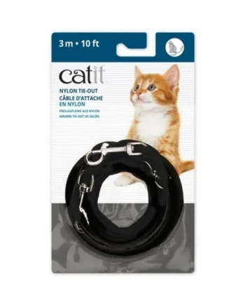 Catit Correa Extra Larga Negra duradero y de bajo mantenimiento disponible en Gatospetshop.com en le Zaragoza España.