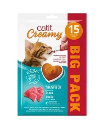 Catit Creamy Atún Pack 15X10 g