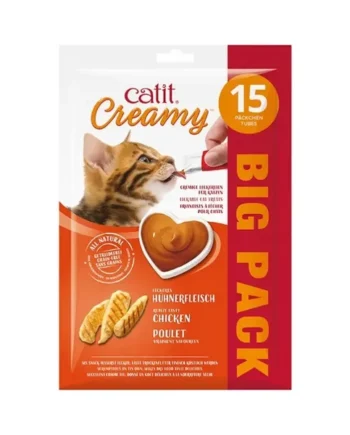 Catit Creamy Pollo Pack 15X10 g