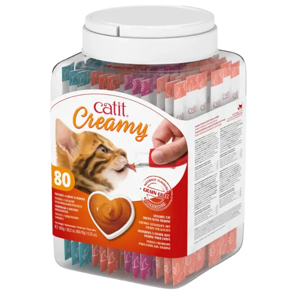 Catit Creamy Surtido Bote 80Udes