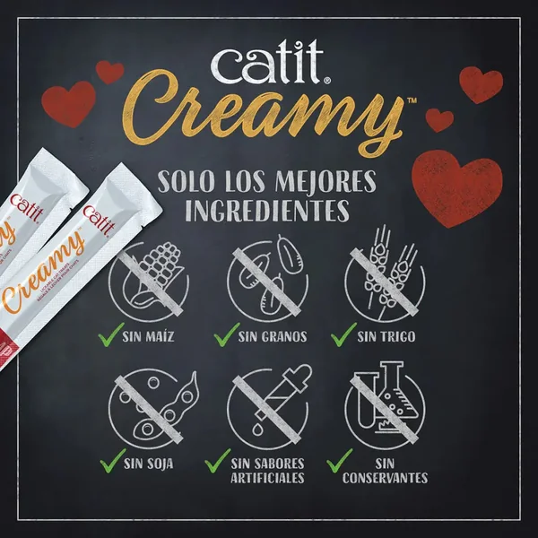 Catit Creamy Surtido Bote 80Udes