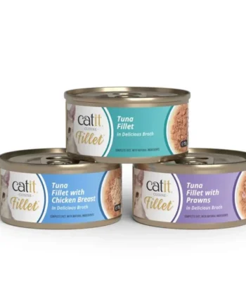 Catit - Fillet Filetes de atún desmenuzado para gato