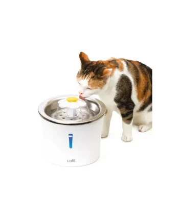 Catit Flower Fountain LED Acero Inox. 3L