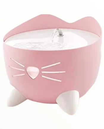 Catit Fuente PIXI Rosa para Gatos — Agua Fresca y Purificada Continua