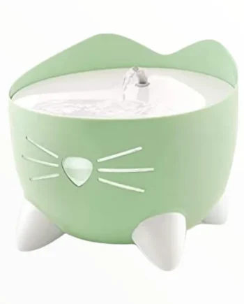 Catit Fuente PIXI Verde para Gatos — Agua Fresca y Purificada Continua