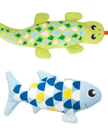 Catit Groovy Animales Bailarines para Gatos — Pez o Gecko Interactivo