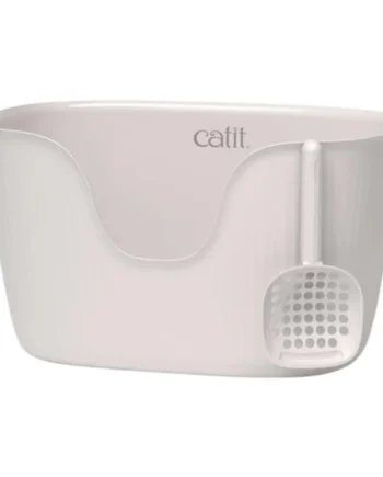 Catit LOO Arenero con Pala para Gatos — Ecológico y Elegante