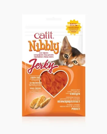 Catit- Nibbly Jerky de pollo