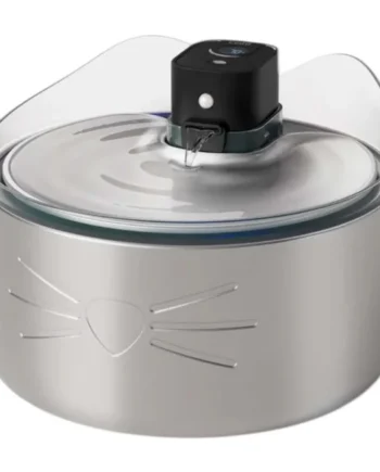Catit Pixi Fuente Sin Cables de Acero Inoxidable UVC para Gatos — Bebedero