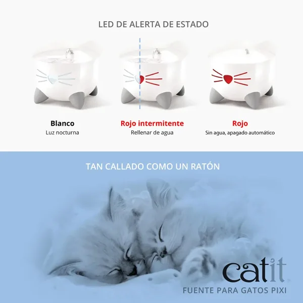 Catit Pixi Fuente Verde, 2,5L