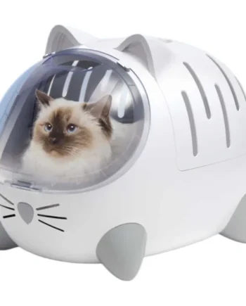 Catit PIXI Mío Transportín-Cama-Refugio 3 en 1 para Gatos