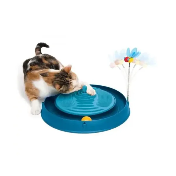 Catit Play Juguete Interactivo Circuitos Masajeador