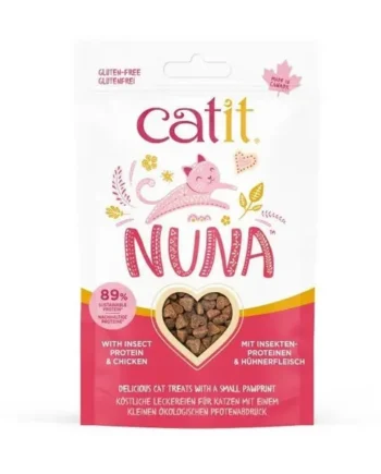 Catit Snack Nuna Proteina de Insecto 67 g Pollo