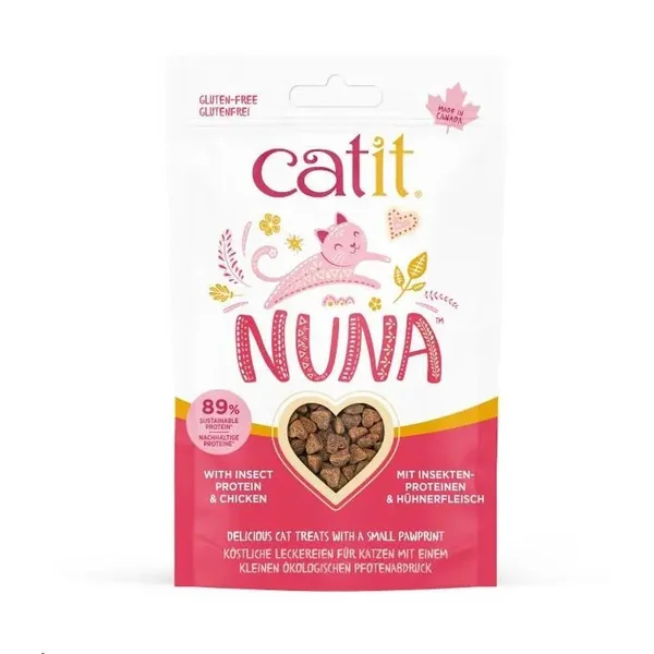 Catit Snack Nuna Proteina de Insecto 67 g Pollo
