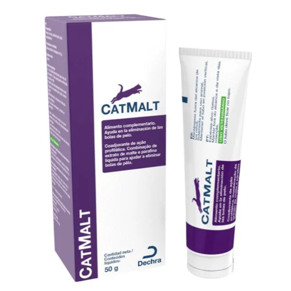 CATMALT malta gatos elimina bolas de pelo 100 g