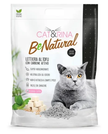 Cat&Rina - BeNatural Tofu Carbon Activo 10L
