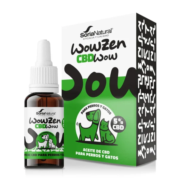 CBD wow perros gatos 5% 10 ml