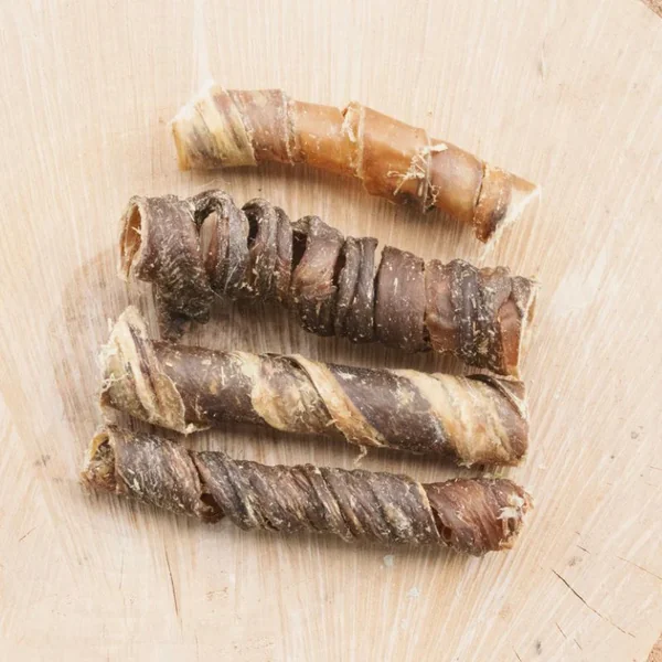 Cecina de Ternera Retorcida – Snack Natural para Perros