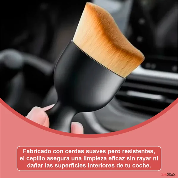Cepillo De Limpieza Interior De Coche Negro