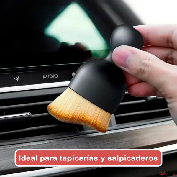 Cepillo De Limpieza Interior De Coche Negro