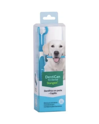 Cepillo dental perros y pasta dental 100 g