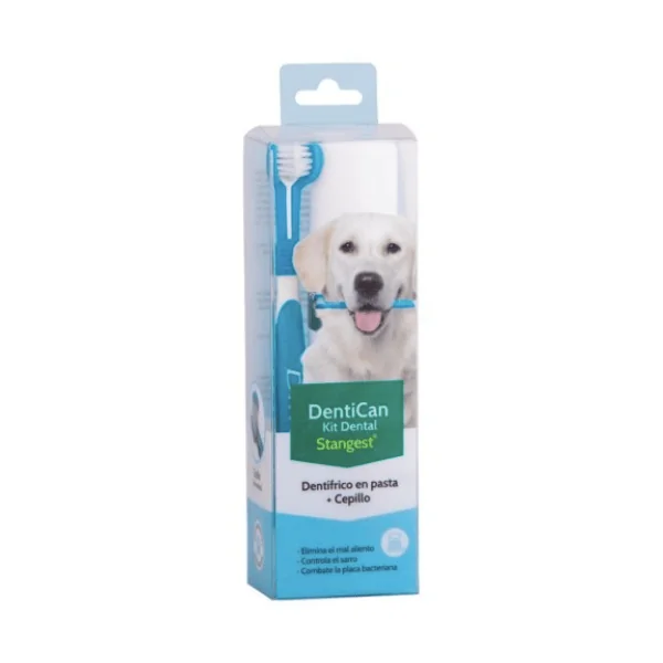 Cepillo dental perros y pasta dental 100 g