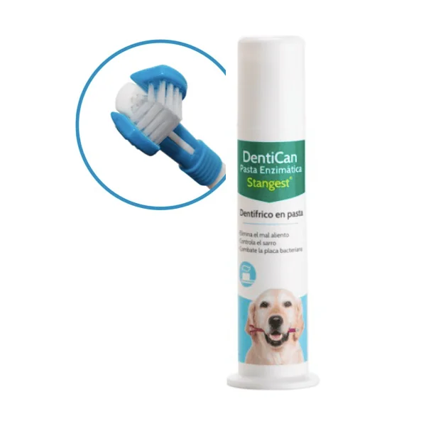 Cepillo dental perros y pasta dental 100 g
