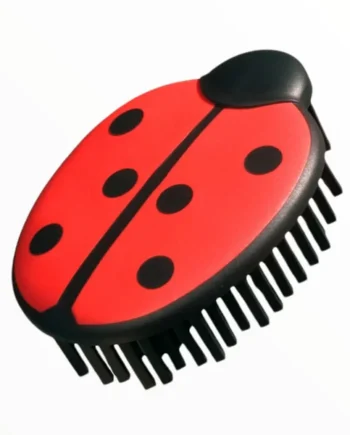 Cepillo Mariquita de Silicona para Mascotas y Ropa — Hunter