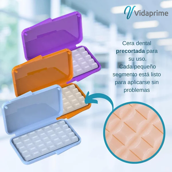 Cera Dental para Brackets Ortodoncia | Pack 10 Estuches
