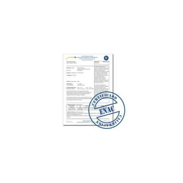 Certificado Calibración ENAC desde 16 kg - 60 kg "in situ" de Epelsa.