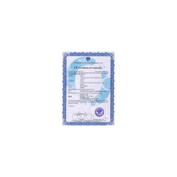 Certificado de verificación CE de 1501 kg a 3000 kg de Gram