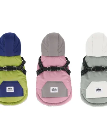 Chaleco Arnes Con Capucha para perros