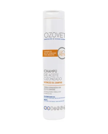Champú de Aceite ozonizado para perros y gatos 250ml Ozovet