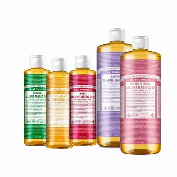 Champú líquido para rastas sin residuos de Dr. Bronner's