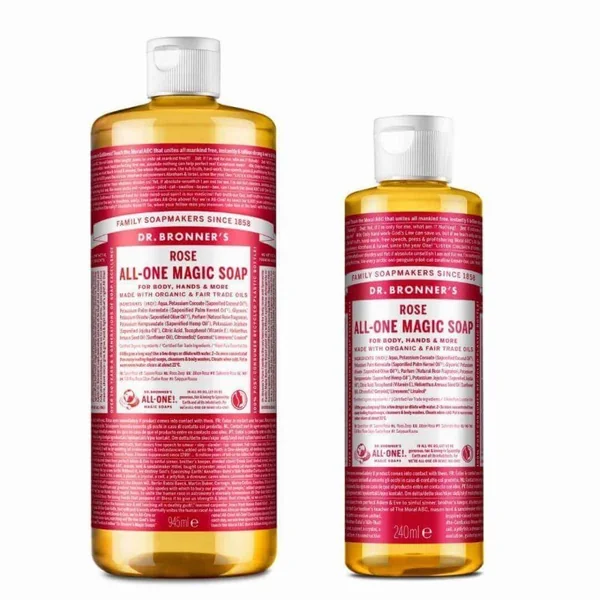 Champú líquido para rastas sin residuos de Dr. Bronner's