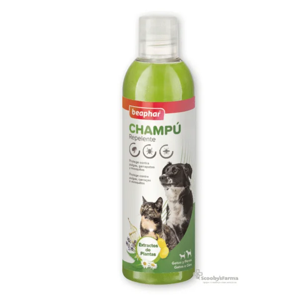 Champú Repelente Perros Gatos Beaphar 250ml