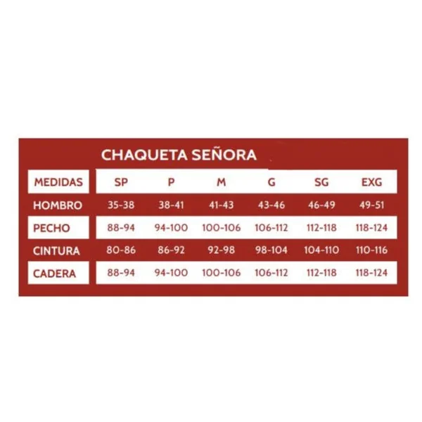 Chaqueta de Cremallera Cuello en Pico