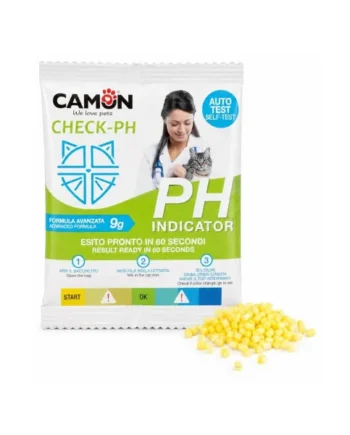 Check-pH Test pH Urinario Gatos Camon
