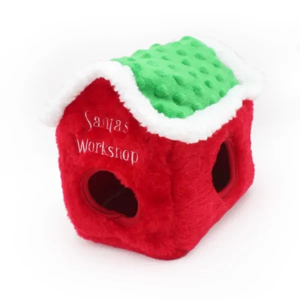 Chrismas Burrow Taller de Santa Klaus Zippy Paws